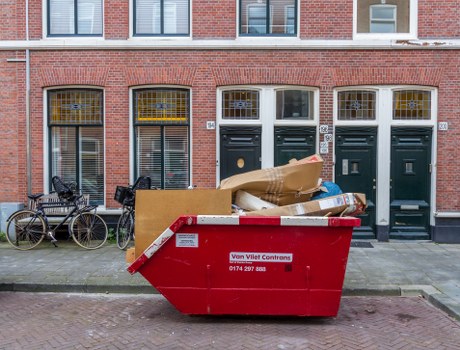 Old furniture being cleared out for rubbish removal