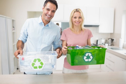 Different types of waste materials handled by removal services